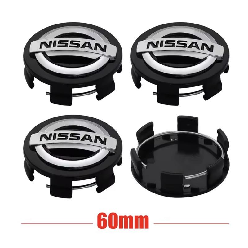 4Pcs 54/60mm Nissan Car Wheel Center Cap Emblem Hub Covers Badge For Nissan A Nismo Tiida Teana GTR 350Z 370Z 240SX Juke Versa