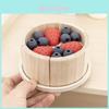 Wooden Simulation Blueberry Strawberry Cake Model Children Toy Set For Emotional And Cognitive Development