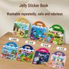 Children's Jelly Sticker Quiet Book: Educational Early Learning Toy for Baby Concentration