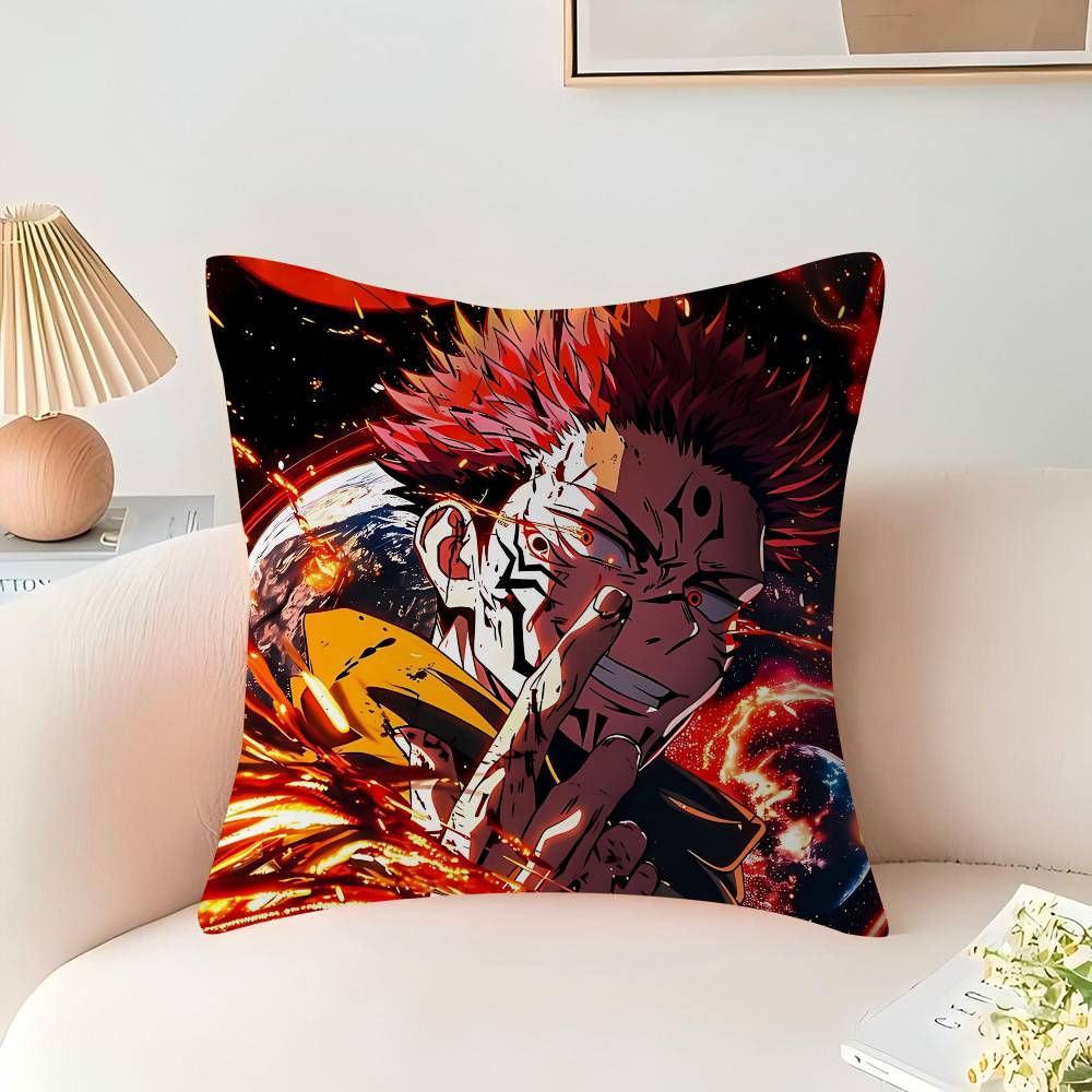 Jujutsu-Kaisen S-Sukuna Pillow Case Pillowcase Ultra Soft Skin Friendly Fabric Cloud Like Comfort
