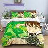 Ben 10  Pattern Bedding Quilt Set  Home Decoration  Gift (1 * duvet cover + 2 * pillowcase  without core)