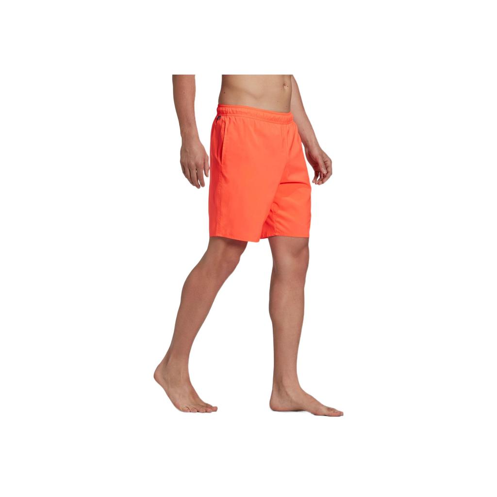 adidas Solid CLX Swim Shorts Men Swim Shorts Orange HC8560