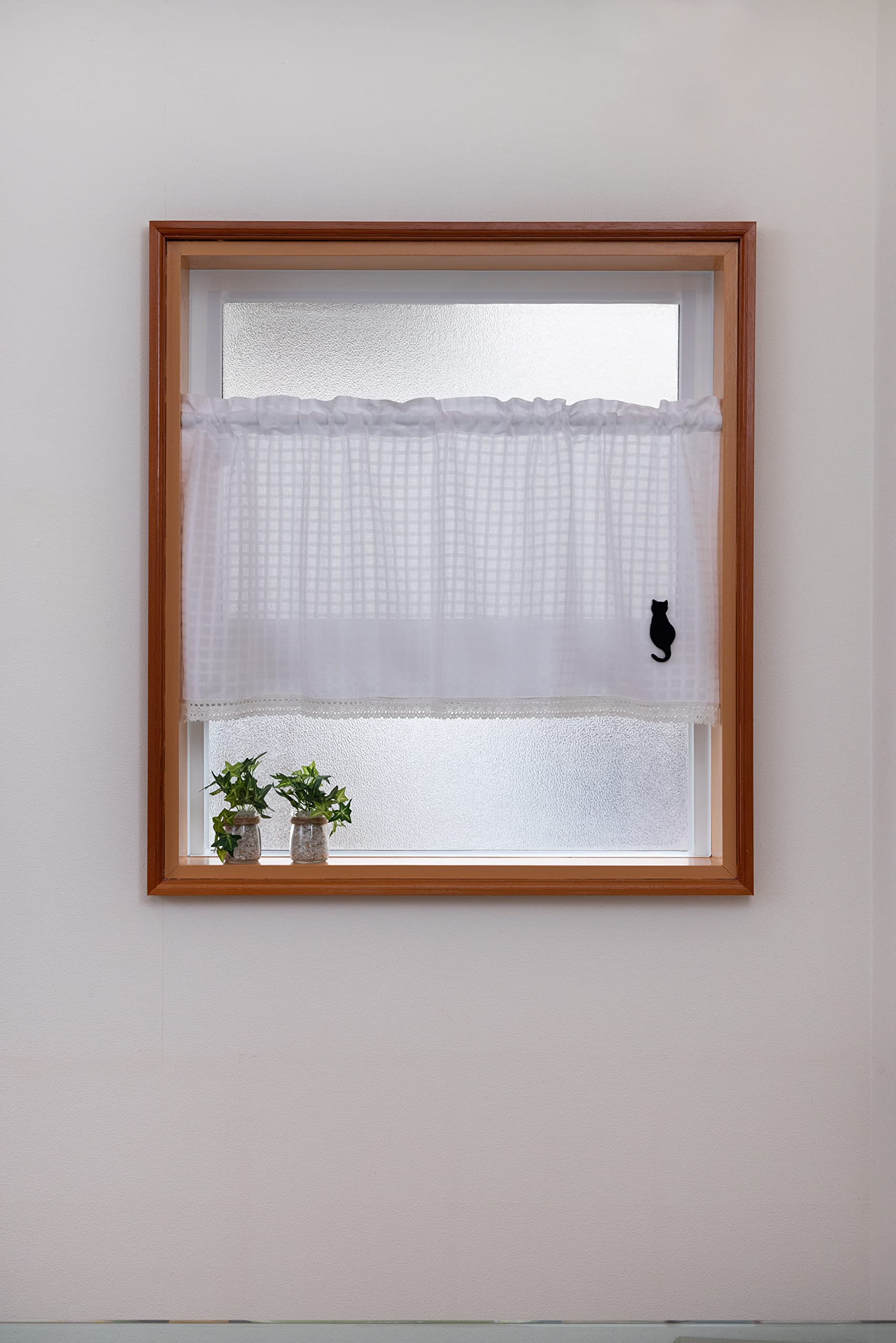 

Univer cat pattern cotton adjustable with Cafe TamTam t-shirt, magnets, белый