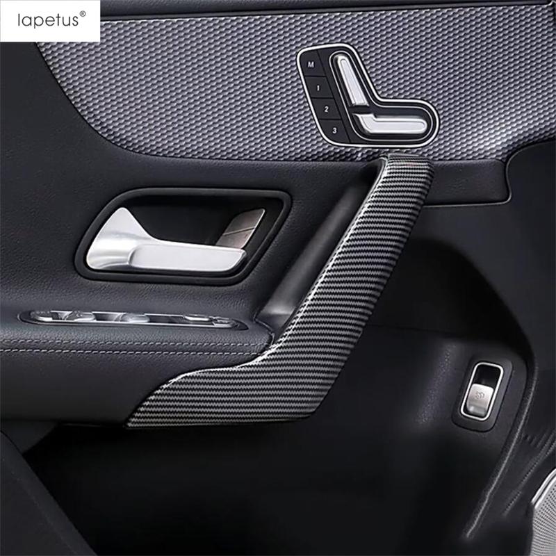 Car Door Storage Box Armrest Strip Window Lift Handle Bowl Cover Trim Accessories For Benz A Class W177 A200 A220  - 2024