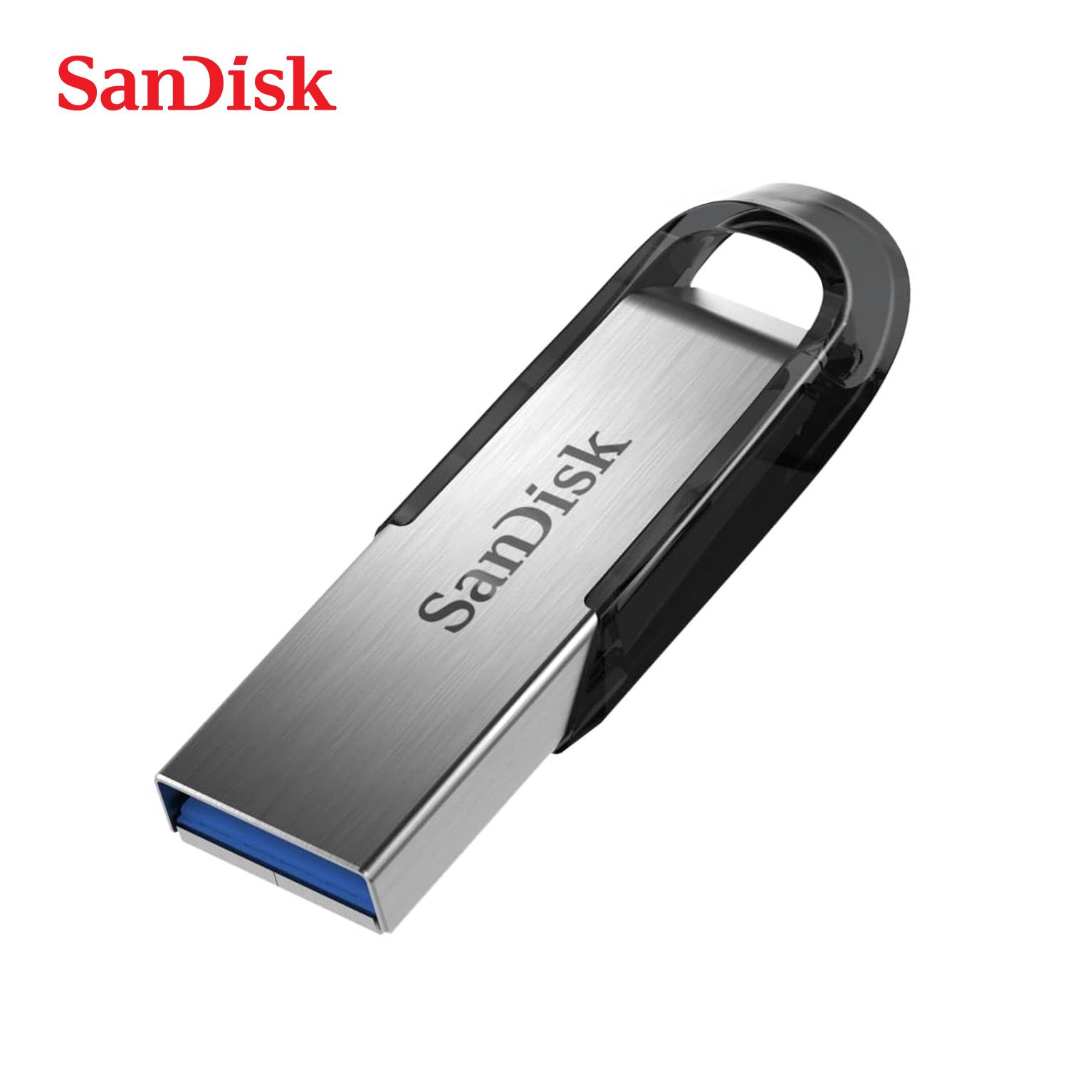 

SanDisk 64GB USB 3.0 Флеш-накопичувач Ultra Flair USB 3.0 Флешка 32GB 128GB 256GB 512GB Читання до 150 МБ/с USB-флеш Оригінальна Карта пам яті U Диск CZ73 【64GB】 чорний