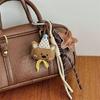 Sweet Bear Purse Accessory Soft and Portable Bag Pendant Cartoon Bag Keychain Bags Charm for Parties and Casual Outings