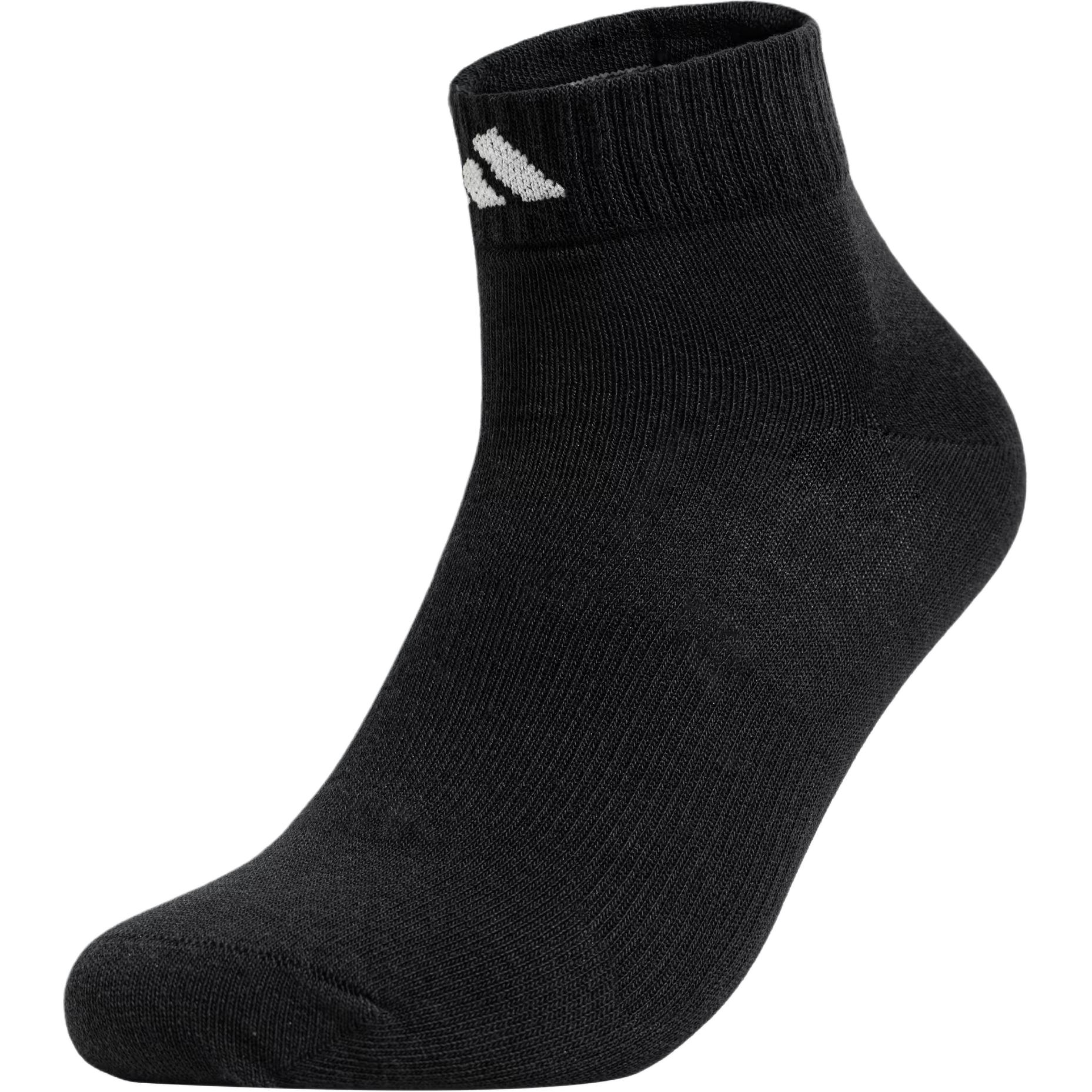 Adidas ANKLE SOCK Crew Socks Unisex 1 Pack Black KC5702 L