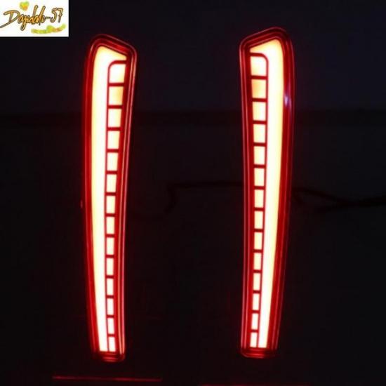 2pcs For  Toyota Corolla LED Rear Fog Light Tail Bumper Light Sets Kit