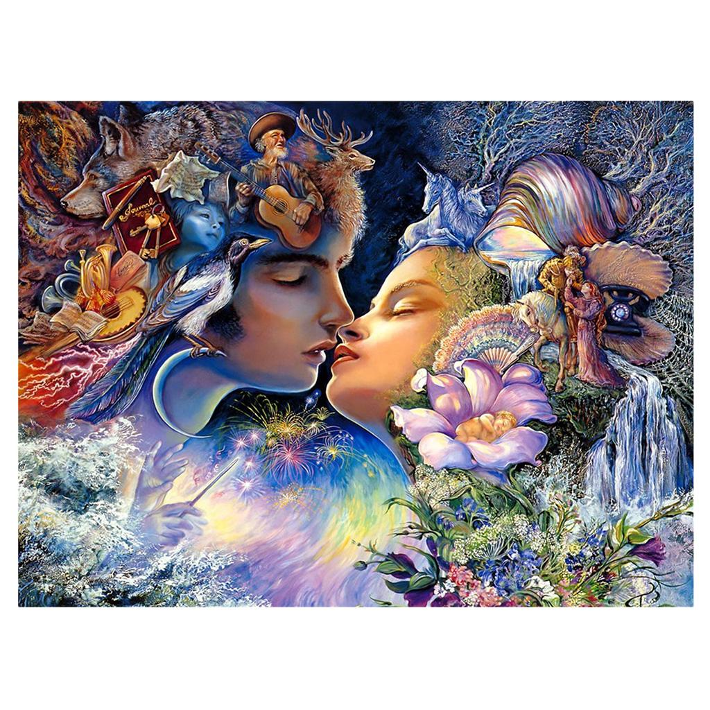 1000 Pieces Jigsaw Puzzle Romantic Painting Landscape Puzzles toys 811