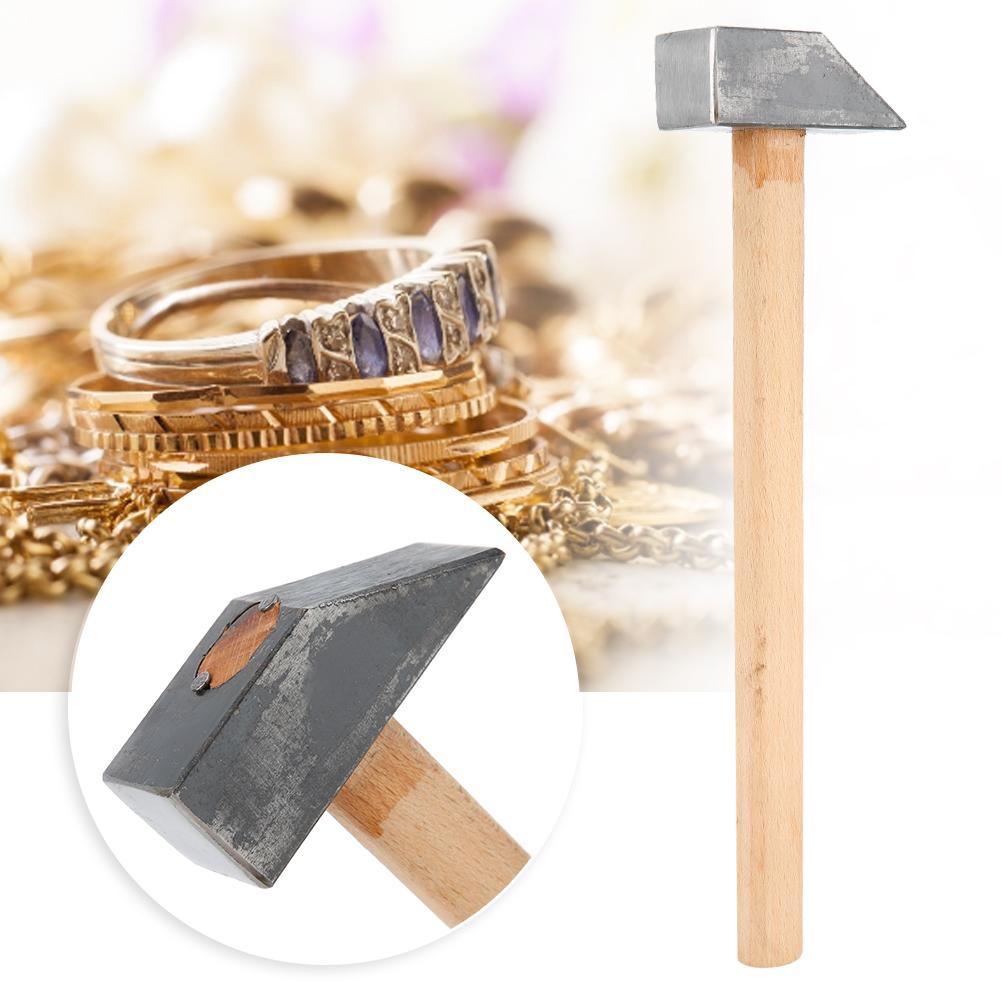 DIY Hohe Härte Hammer Holzgriff Herstellung Reparatur Schmuckbearbeitungswerkzeug
