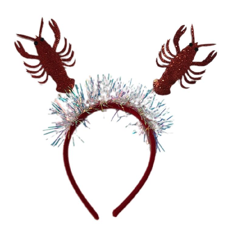 Hair Accessories Women Washing Face Hairband Crab Lobsters Shaped Hair Decors