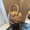 Small bag women's versatile new bow messenger bag women's high-end portable pillow bag