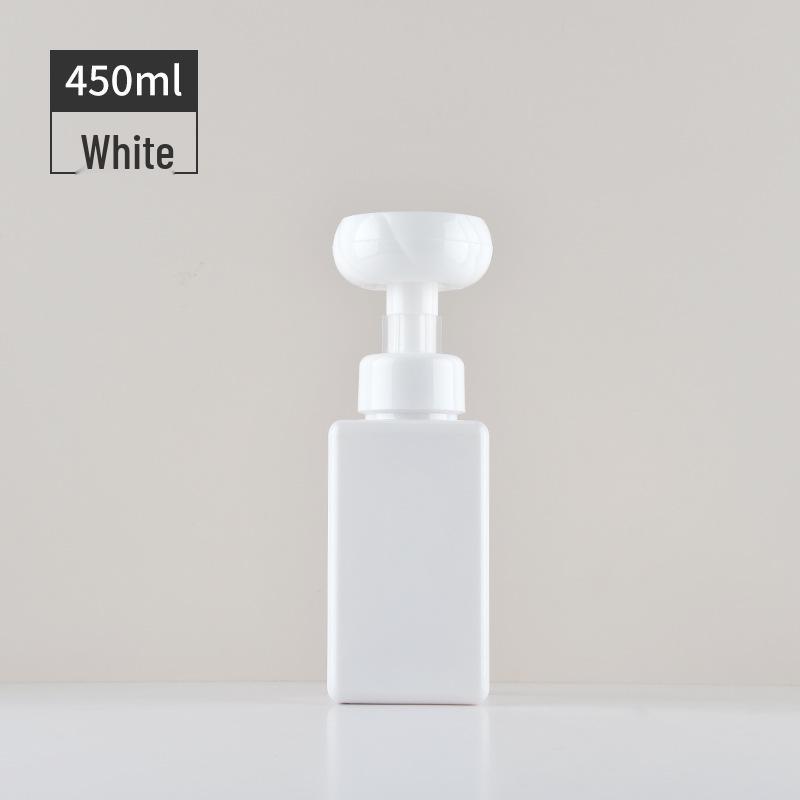 Square PETG Foaming Pump Bottle for Hand Sanitizer or Cosmetics (250ml, 450ml, 650ml)