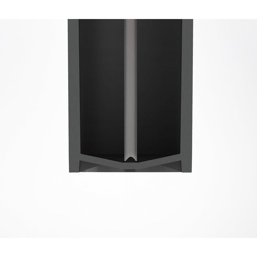 Yamazaki Jitsugyo Dispenser Set of 3 Round Bottle Refill Container Black 500ml Each Bag Pump Shampoo Conditioner Body Soap 2929 2931 2933