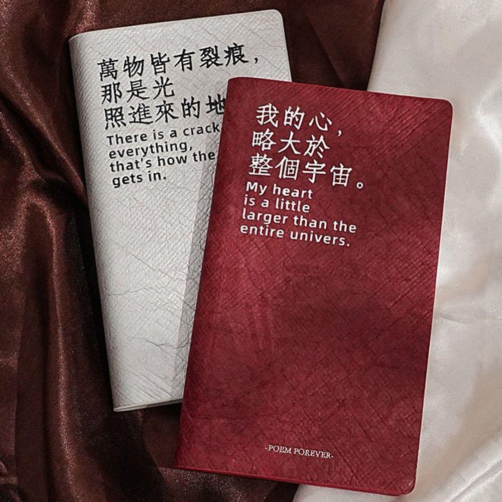 Thicken Paper Agenda Book Mini Journal Notepads Durable Memo Book Stationery Gift