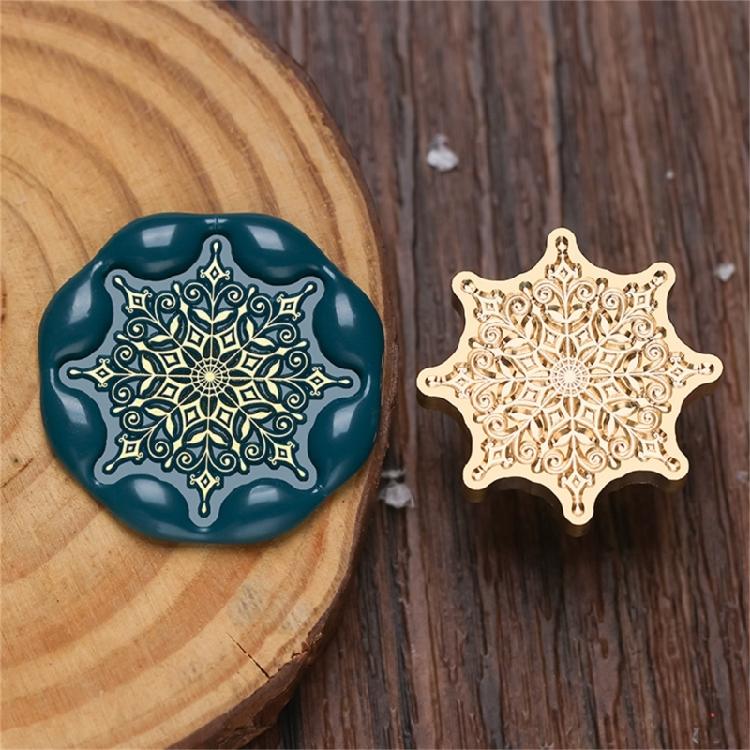 Christmas Vintage Sealing Stamp Head for Wedding Invitations Envelope Scrapbooking, Embossed Sealing Stamp Replacements