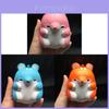 Pingente de Celular Hamster Fofo Squishy com Espuma PU para Alívio do Estresse e Uso como Presente