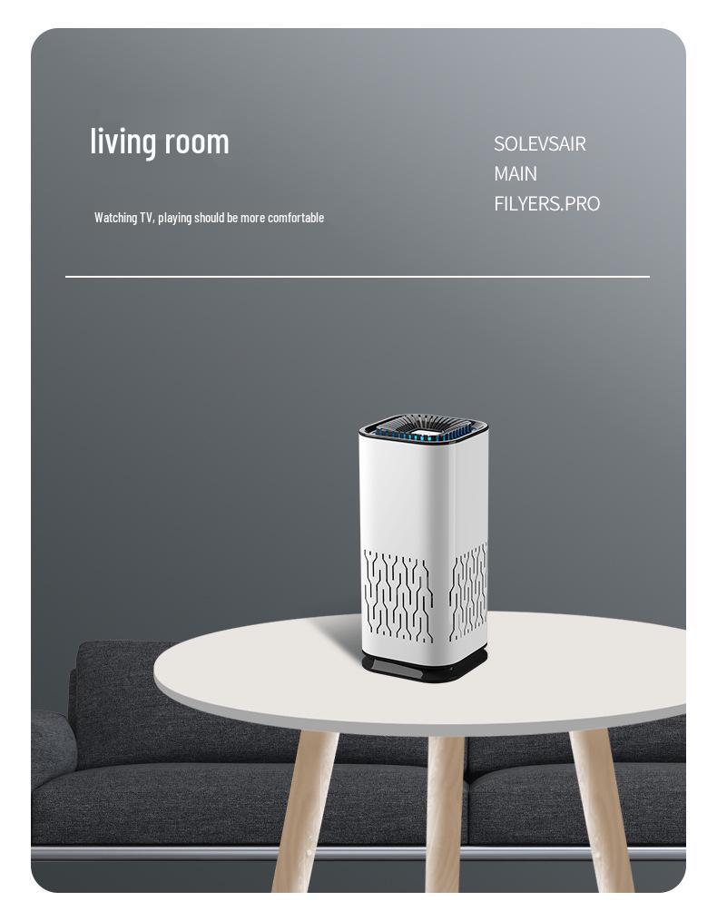 USB Car Air Purifier & Aroma Diffuser with Negative Ion Technology