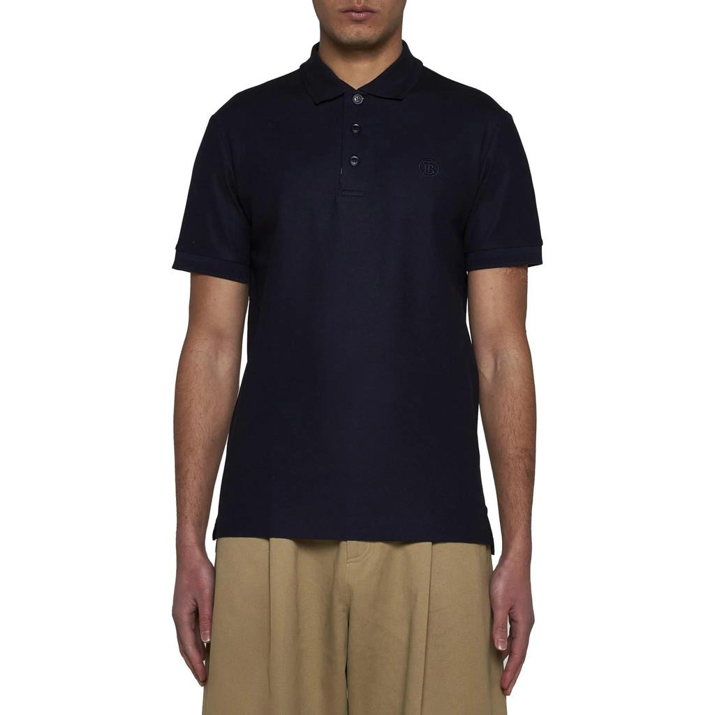 Burberry Logo Embroidered Short Sleeved Polo Shirt (Unisex) Polo Shirts 80840211