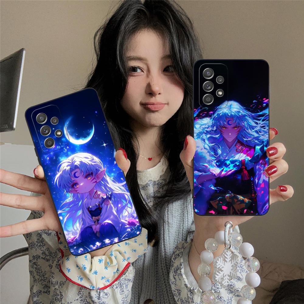 Anime Sesshoumaru Mobile Phone Case for Samsung Galaxy A56 55 54 53 52 51 36 35 34 23 16 15 5G Colour Cover Pretty Luxury Cover