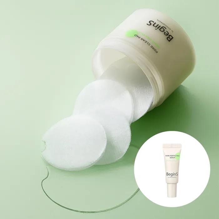 

Начинается с Jung Saem Mool Pore Clear Pad 70 штук (с 5 мл Сыворотки для совершенствования пор)