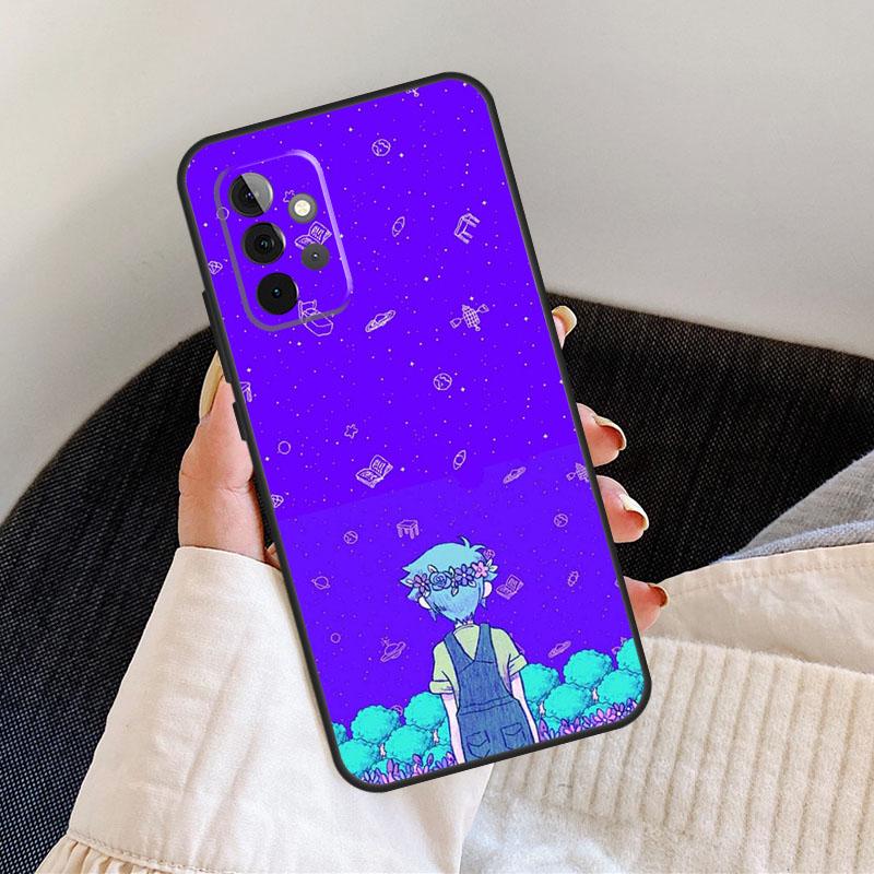 Чехол Omori Game Fanart для Samsung Galaxy A22 A32 A42 A12 A52 A72 A31 A51 A71 A21S A52S A50 A70, задняя крышка Samsung A50