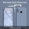 Huawei Nova4e Liquid Silicone Drop-Proof Protective Case: Full Coverage, Solid Color, Skin-Friendly.