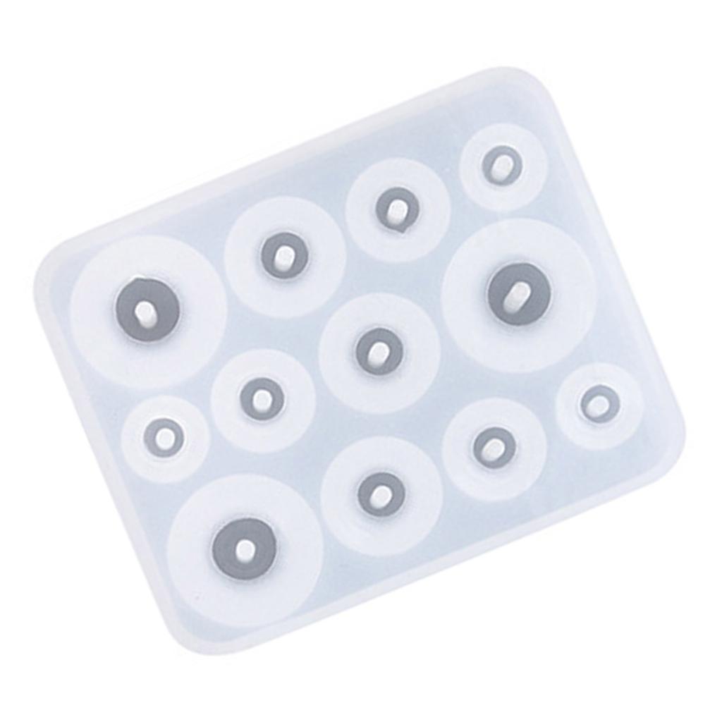 Silicone Molds For Resin Jewelry Making Multi Shape Bead Casting DIY Craft Gems Crystal Accessories Creation Tools