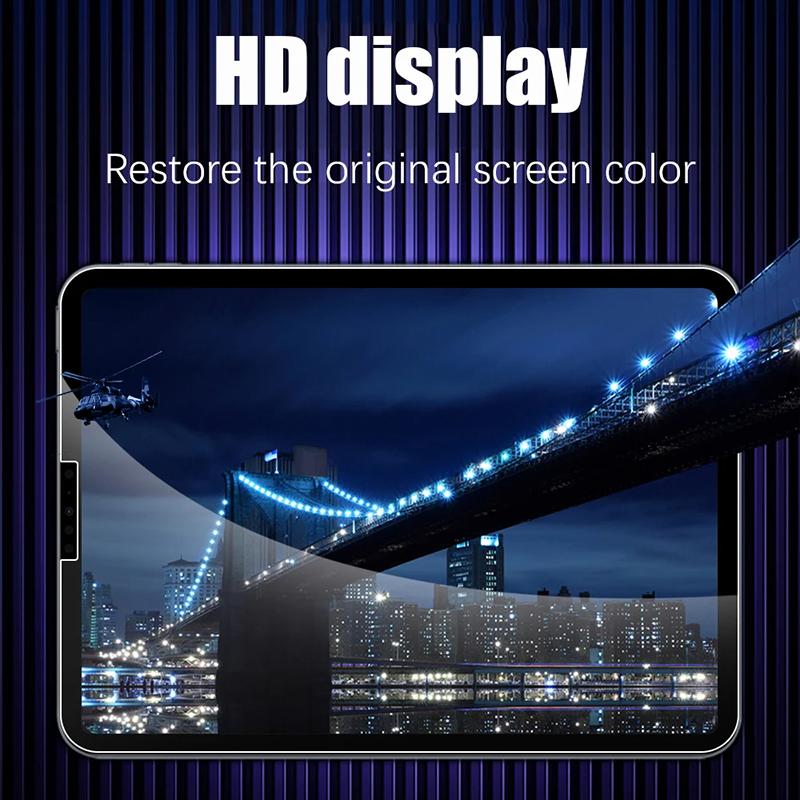 3 Pcs Tempered Glass For Ipad Pro 11 12.9 9 10.2 10.5 Air 4 3 2 Tablet Screen Protector For Ipad Mini 6 5 4 3 1 2020 2025 Glass