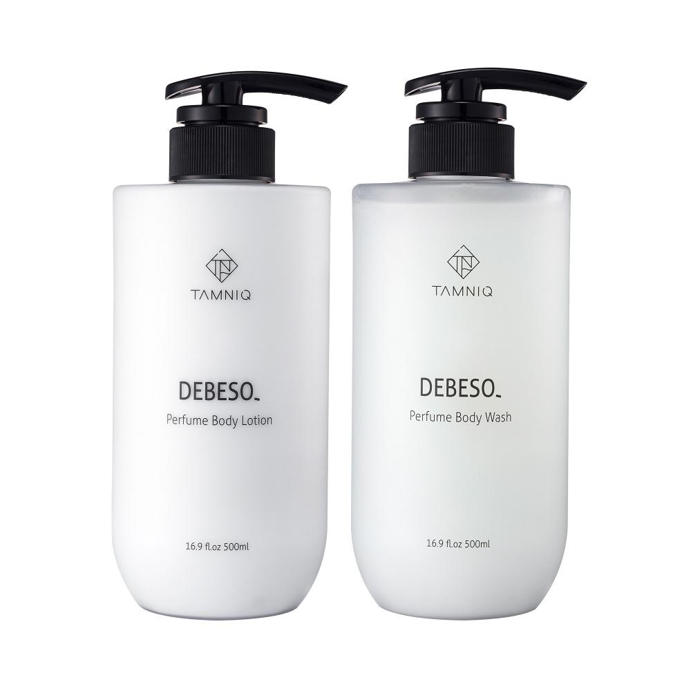 Tamniq Tanique Body Perfume Body Lotion   Wash Set  Diveso 