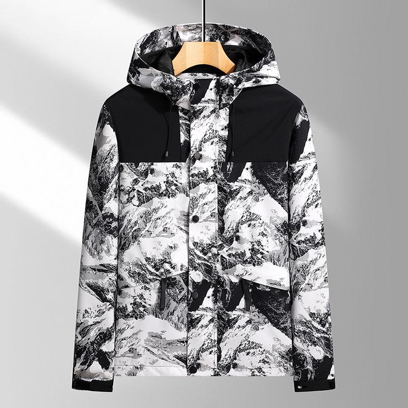 

Мужская и женская легкая ветрозащитная водонепроницаемая ветровка для весны/осени 3XL