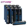 CITYORK AA rechargeable battery + AAA battery Rechargeable batteries 1.2V AA AAA NIMH NI-MH Battery Low Self Discharge Battery