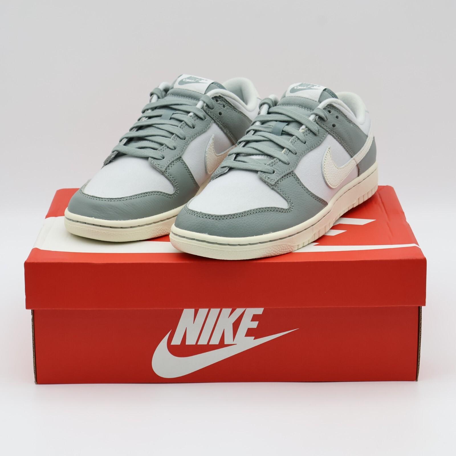 DV7212-300 Nike Dunk Low PRM Мика Грин Сейдж Айвори Уайт Крем Сейл Хаки 9.5