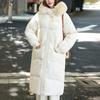 Warm Long Parkas Woman Overcoat Fashion Fur Collar Thick Warm Women's Winter Jackets