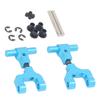 2pcs Aluminum Alloy Rear Upper Arms for  TT02 1/10 RC Car Rear Upper Arms Upgrade Parts Blue