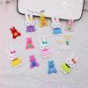Cartoon Rabbit PVC Soft Rubber Patch for DIY Accessories