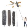 Duster Brush Microfiber Household Telescopic Long Handle Ceilings Fans Cleaning Car Furniture Gap Mop Brush Set