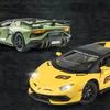 Lamborghini Aventador SVJ 63 1:Maßstab 1:24 Die-Cast Metallmodellauto - Schwarze Sammler-Displayfigur