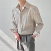 Spring and Autumn New Men's Long-sleeved Loose All-match Casual Shirt