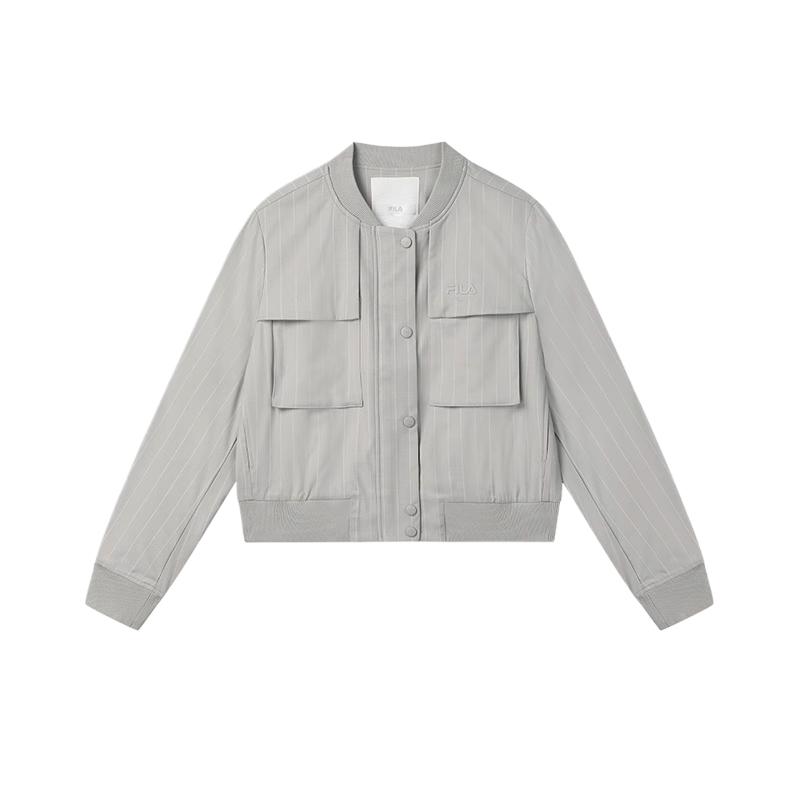 

Новая коллекция спортивной роскоши FILA MILANO Весна-Лето 2025 Куртка женская Pulse Светлый хаки F11W515703F-LK 165/84A/M