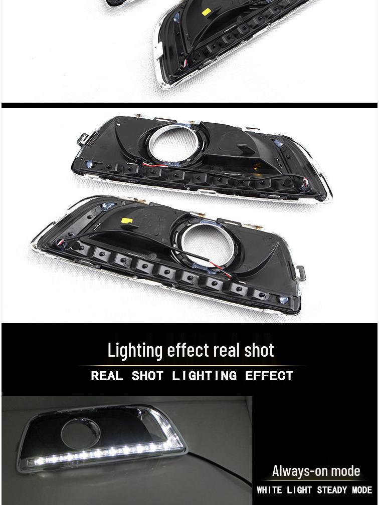 Compatible with 12-15 Malibu models: Daytime Running Lights and LED Fog Lights Conversion Kit.