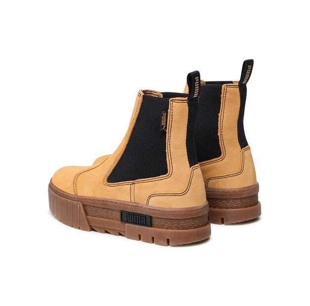 Замшевые ботинки Puma Mayze Chelsea Wn's 382829 04 Yellow