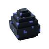 3D Printed Dark Dragon Toy Mini Block Style Full Articulated Action Figure Desktop Decor Game Fans Kids Collectible Toy Ornament