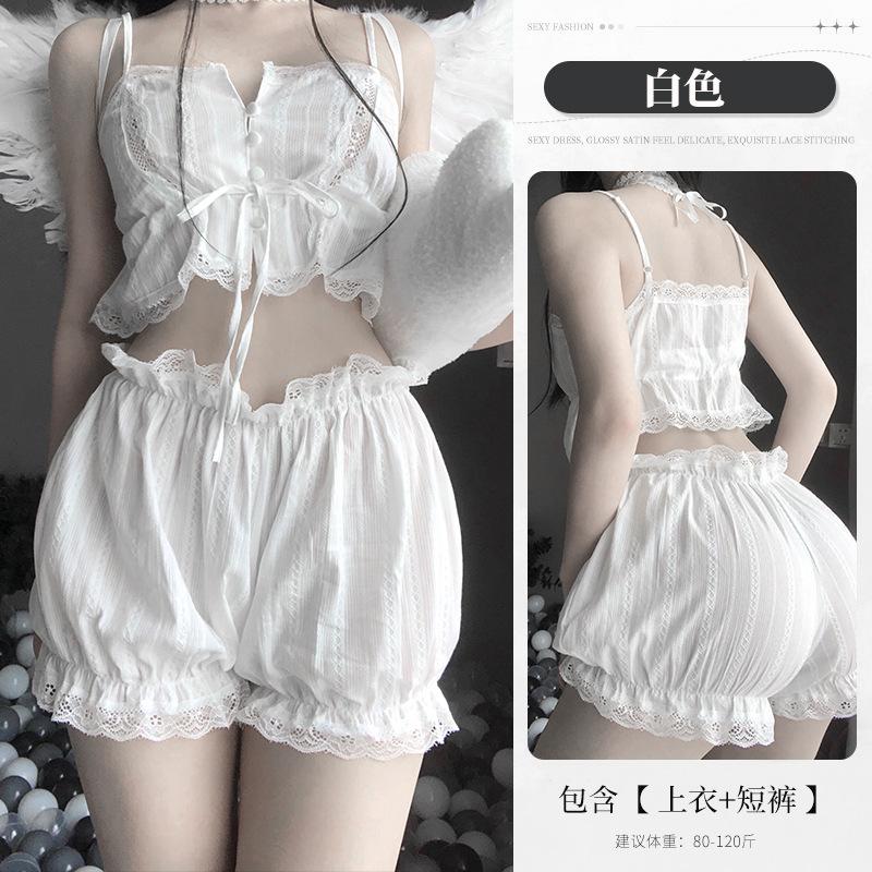 Beautiful French Court Retro Erotic Underwear Private Pajamas Lace Photo Sexy Loungewear