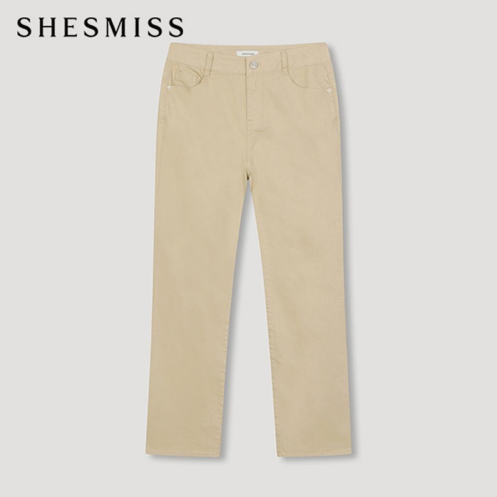 

She S miSS Solid Cotton pantS SSmSln22040 Lb light beige/55