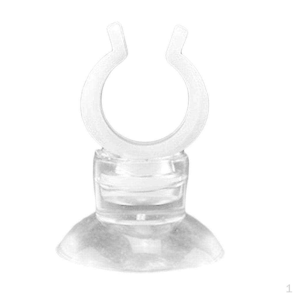 1 Suction Cup Clip Holder for Aquarium Fish Tank Pump, Water Treatment