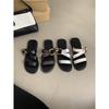 Women's slippers women's new sandals temperament with skirt casual flat beach shoes