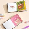 3 Books/pack Mini Picture Book Square Watercolor Sketchbook Thick Paper Drawing Paper Artwork Art Supplies Drawing Book