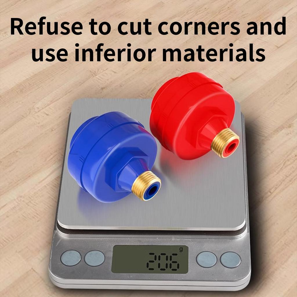 2pcs Household Electric Water Heater Safety Protective Accessories Without Shock Valves for Kitchen and Bathroom Use