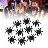 30pcs Spider Patch Spooky Non Woven Spider Patches for DIY Festival Costume Accessories Headband